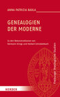 Buchcover Genealogien der Moderne