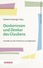 Buchcover Denkerinnen und Denker des Glaubens