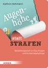 Buchcover Augenhöhe statt Strafen