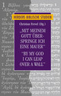 Buchcover "Mit meinem Gott überspringe ich eine Mauer"/"By my God I can leap over a wall"