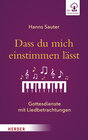 Buchcover Dass du mich einstimmen lässt