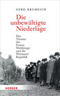 Buchcover Die unbewältigte Niederlage