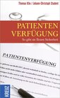 Buchcover Patientenverfügung