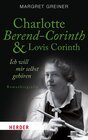 Buchcover Charlotte Berend-Corinth und Lovis Corinth