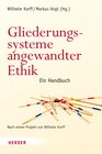 Buchcover Gliederungssysteme angewandter Ethik