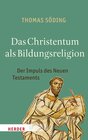 Buchcover Das Christentum als Bildungsreligion