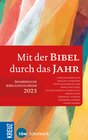 Buchcover Mit der Bibel durch das Jahr 2023