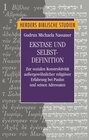 Buchcover Ekstase und Selbstdefinition