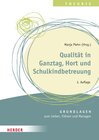 Buchcover Qualität in Ganztag, Hort und Schulkindbetreuung
