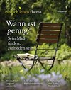 Buchcover Wann ist genug? Sein Maß finden, zufrieden sein