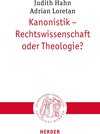 Buchcover Kanonistik - Rechtswissenschaft oder Theologie?