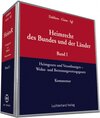 Buchcover Das Heimgesetz / Heimrecht des Bundes und der Länder