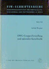 Buchcover EWG-Gruppenfreistellung und nationales Kartellrecht