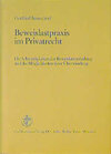 Buchcover Beweislastpraxis im Privatrecht