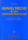 Buchcover Umweltrecht in der Europäischen Union