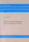 Buchcover Der Ausschuss der Regionen in der Europäischen Union