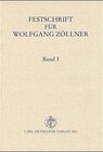 Buchcover Festschrift für Wolfgang Zöllner zum 70. Geburtstag
