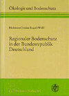 Buchcover Regionaler Bodenschutz in der Bundesrepublik Deutschland