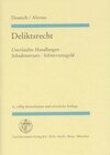 Buchcover Deliktrecht