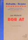 Buchcover Zivilrechts-Skripten BGB AT