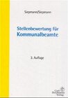 Buchcover Stellenbewertung für Kommunalbeamte