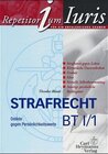 Buchcover Strafrecht BT I/1