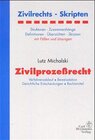 Buchcover Zivilrechts-Skripten - Zivilprozessrecht