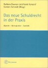 Buchcover Das neue Schuldrecht in der Praxis