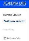 Buchcover Zivilprozessrecht