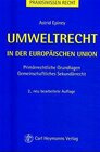 Buchcover Umweltrecht in der europäischen Union