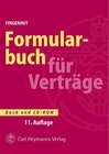 Buchcover Formularbuch für Verträge