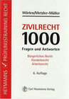 Buchcover Zivilrecht - 1000 Fragen und Antworten