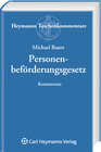 Buchcover Personenbeförderungsgesetz