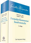 Buchcover Formularbuch Insolvenzrecht