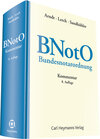 Buchcover Bundesnotarordnung (BNotO)