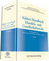 Buchcover Kölner Handbuch Handels- und Gesellschaftsrecht