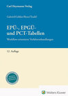 Buchcover EPÜ-, EPGÜ- und PCT-Tabellen