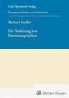 Buchcover Die Änderung von Patentansprüchen (HSP 25)