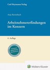 Buchcover Arbeitnehmererfindungen im Konzern