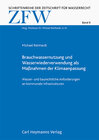 Buchcover Brauchwassernutzung und Wasserwiederverwendung als Maßnahmen der Klimaanpassung (ZFW 9)