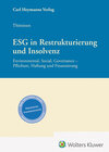 Buchcover ESG in Restrukturierung und Insolvenz
