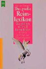 Buchcover Das grosse Reimlexikon