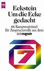 Buchcover Um die Ecke gedacht