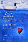 Buchcover Liebe ist mehr als ein Wort