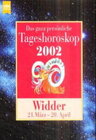Buchcover Das ganz persönliche Tageshoroskop 2002. Widder