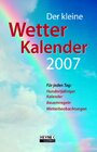 Buchcover Der kleine Wetterkalender 2007