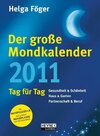 Buchcover Der große Mondkalender 2011