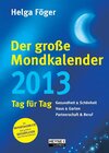 Buchcover Der große Mondkalender 2013