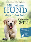 Buchcover Mit meinem Hund durchs Jahr – Kalender 2021