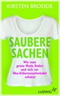 Buchcover Saubere Sachen